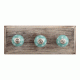 Sea Green Star Ceramic Wooden Hooks